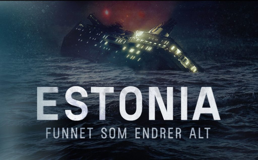 ESTONIA film, czołówka filmu Henrika Evertssona